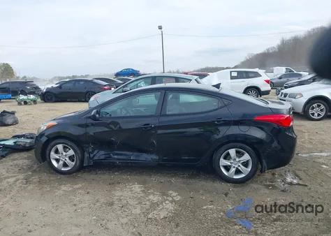 2012 Hyundai Elantra Gls (Ulsan Plant) from USA, damaged, VIN KMHDH4AE6CU332853